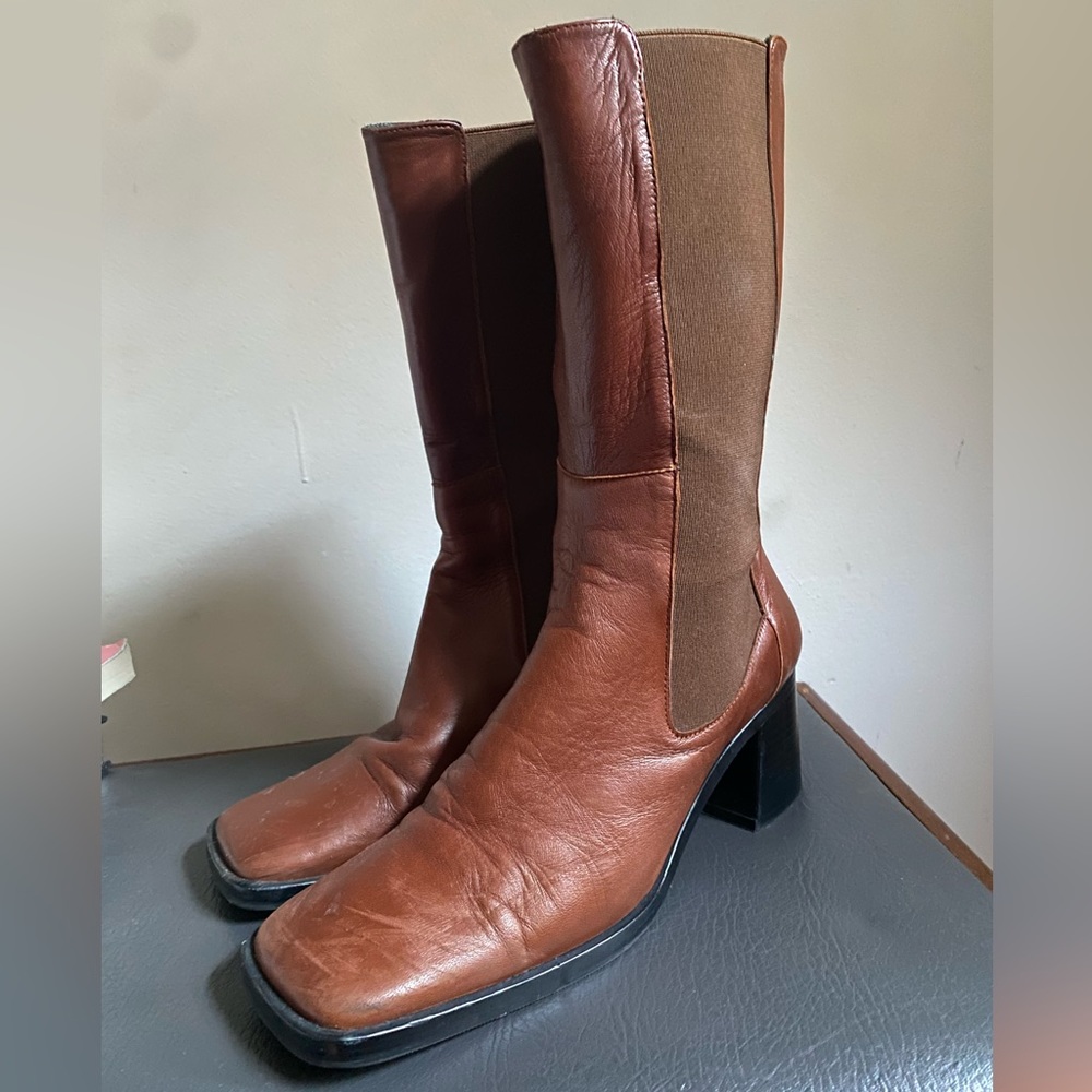 Miista Brown Leather Boots